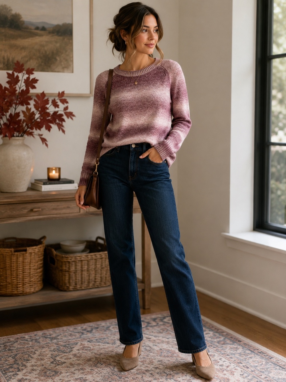 Banana Republic Straight-Leg Jeans in Dark Indigo